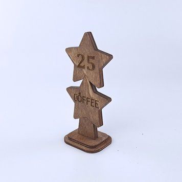 Номер на столик дерев'яний 6х5 см 10750 фото